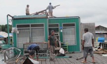 Perbaikan Rumah Korban Bencana Bontang Kuala Terus Dikebut