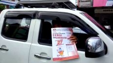 Tingkatkan Partisipasi Pemilih, KPU Bontang Turun Sosialisasi ke Jalan