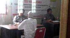 Seleksi Pengawas TPS, Panwascam Gelar Tes Wawancara Serentak