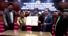 DPRD Bontang Sahkan Empat Raperda Menjadi Perda 2018