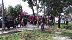 Cegah Penyebaran DBD, Kecamatan Bontang Barat Gelar Kerja Bakti