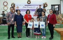 Natal Bersama WOM Finance, Bantu Pendidikan Anak Bontang