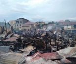 Kebakaran Hanguskan Puluhan Rumah Warga di Tanjung Laut Indah