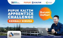 Buruan Daftar! PT Pupuk Kalimantan Timur Apprentice Challenge Kembali Dibuka