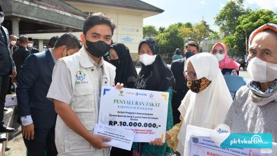 UPZ Pupuk Kaltim Salurkan Bantuan Bagi Veteran dan Piveri Kota Bontang
