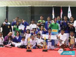 Bontang Sabet 23 Medali di Kejurprov Kurash Kaltim    