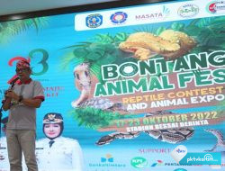 Wali Kota Sambut Peserta Bontang Animal Fest Reptile Contest