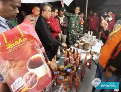 Bupati Kutim Resmikan Penutupan Roadshow Bazar Promosi UMKM ke Titik ke-15 di Kecamatan Teluk Pandan