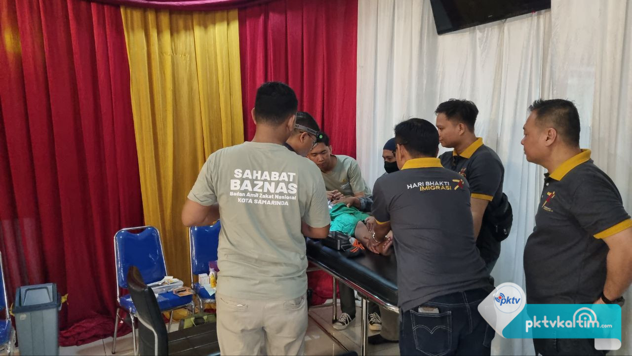 Pktv Kaltim Baznas Kota Samarinda Sukses Kolaborasi Dengan Kantor Imigrasi Kelas Samarinda