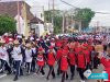 Lomba Gerak Jalan Meriahkan Peringatan Hari Pendidikan Nasional Kukar