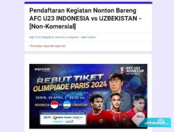 Mau Ngadain Nobar Piala Asia U-23? Daftar Dulu Disini