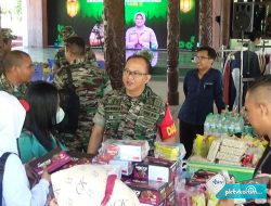 Bazar Murah Serentak TNI, Warga Serbu Kodim 0908/Bontang Untuk Belanja Bahan Pokok
