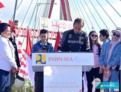 Resmikan Jembatan Pulau Balang, Presiden Jokowi: Dukung Konektivitas di Kaltim