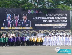 Upacara Peringatan Hari Sumpah Pemuda ke-96 di Kaltim, PJ Gubernur Kaltim Ajak Generasi Muda Perkuat Kolaborasi