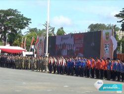 Upacara Perayaan HUT ke-65 Pemkot dan Hari Jadi ke-357 Samarinda Berlangsung Meriah