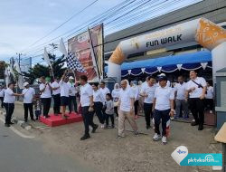 Kantor Imigrasi Samarinda Gelar Fun Walk Sambut Hari Bakti Imigrasi ke-75