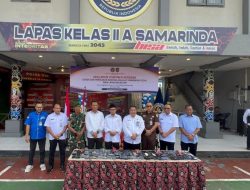 Kanwil DitjenPAS Kaltim Deklarasikan Komitmen Bersama Wujudkan Lapas dan Rutan Bersih dari Narkoba dan HP Ilegal
