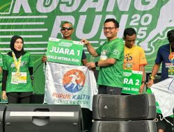 Dua Pelari Pupuk Kaltim Catat Prestasi Membanggakan di Kujang Run 5K 2025