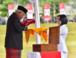 HUT ke-80 RI di IKN: Penurunan Bendera Merah Putih Teguhkan Semangat Persatuan dan Gotong Royong