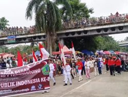 Semarak Pawai Pembangunan dan Budaya Kukar Warnai HUT RI ke-80