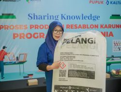 Pupuk Kaltim Perluas Program PKT KARUNIA, Ubah Karung Bekas Jadi Bernilai Ekonomi