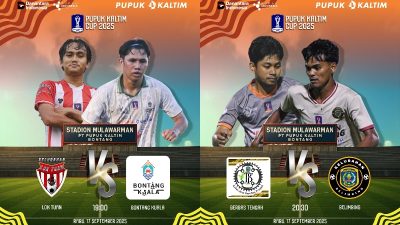 Tim Jagoanmu Main Malam Ini di Perempat final Pupuk Kaltim Cup 2025, Siapa yang Kamu Dukung?