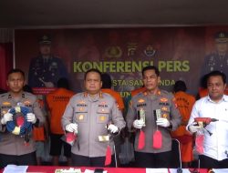 Polsek Sungai Pinang Amankan Tersangka Kasus Pencurian dengan Pemberatan