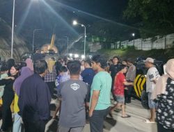 Puluhan Warga Jalan Kakap geruduk Proyek Terowongan Samarinda, Khawatir Rumah Roboh.