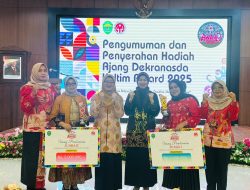 Dua Perajin Asal Bontang Raih Prestasi di Dekranasda Kaltim Award 2025