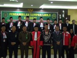 17 Advokat FERARI Kaltim Resmi Ambil Sumpah Profesi di Pengadilan Tinggi