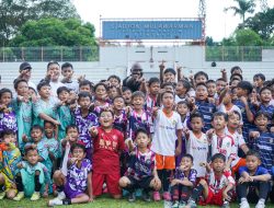Semangat HUT Ke-48, Pupuk Kaltim Gelar Coaching Clining dan Charity Match Bersama Borneo FC