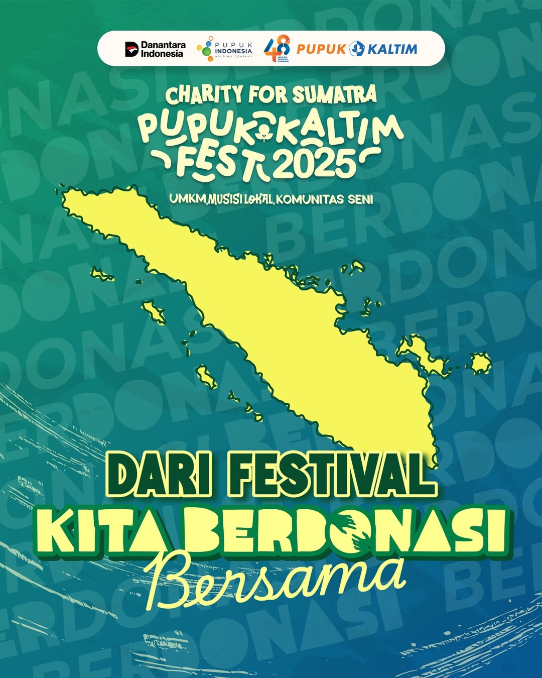 Pupuk Kaltim Fest 2025, salah satu kegiatan yang menyedot wisatawan untuk datang ke Kota Bontang di penhujung tahun ini (FOTO: IG pupukkaltimfest)