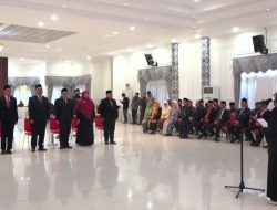 Ini Enam Pejabat Baru yang Isi Jabatan Strategis di Lingkungan Pemkot Bontang