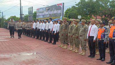 Polres Bontang Gelar Apel Siaga Kamtibmas Ramadan 1447 H, Perkuat Pengamanan dan Stabilitas Harga Bapok