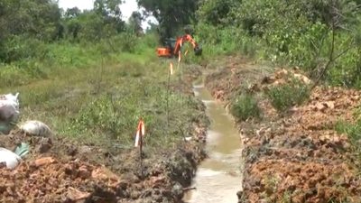 Ancaman Banjir Mengintai, BPBD Normalisasi Bendungan Eks Tambang di Kelurahan Bukuan