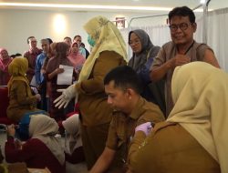1071 Jemaah Calon Haji Samarinda Jalani Vaksinasi Meningitis