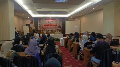 Dispopar Bontang Dorong Pelaku Ekraf Lewat Workshop Kreatif