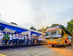Mudik Aman Berbagi Harapan, Pupuk Kaltim Fasilitasi 372 Pemudik Lewat Jalur Darat