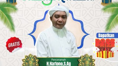 Besok Pagi, Tabligh Akbar Harmoni Ramadhan Hadir di Guntung