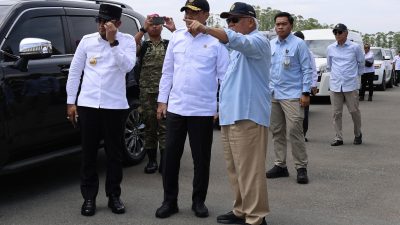 Menkopolkam Tinjau Progres Pembangunan IKN