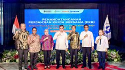 Wujudkan Hubungan Industrial Harmonis, Pupuk Kaltim dan SP KKPKT Resmi Teken PKB 2026–2028