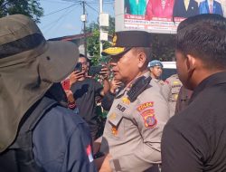 Kapolda Kaltim Pantau Langsung Pengamanan Demo di Gedung DPRD