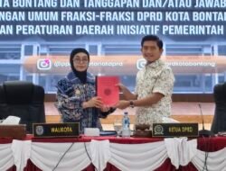 Pemkot Bontang Serahkan Jawaban Atas 6 Raperda Inisiatif ke DPRD