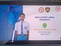 Siswa Bontang Lolos Paskibraka Nasional 2026, Siap Bertugas di Istana Negara