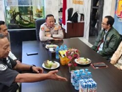 Perkuat Sinergi, Pengurus PWI Bontang Gelar Audiensi Bersama Kapolres