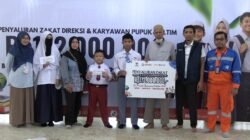 UPZ Baznas Pupuk Kaltim Salurkan Beasiswa “PINTAR” Senilai Rp172 Juta untuk 92 Pelajar Bontang