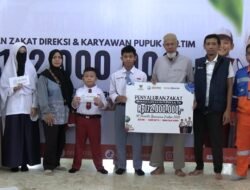 UPZ Baznas Pupuk Kaltim Salurkan Beasiswa “PINTAR” Senilai Rp172 Juta untuk 92 Pelajar Bontang