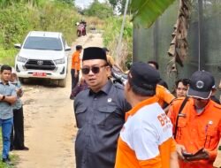 Sidak di Jalan Nusantara Kanaan, DPRD Bontang Dorong Optimalisasi Dana BTT untuk Atasi Banjir
