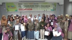 Dorong Ekonomi Kreatif Berbasis Lingkungan, Pupuk Kaltim Sukses Gelar Pelatihan Eco-Fashion dan Kriya Tahap 3
