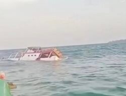 BPBD Ungkap Kronologi Tenggelamnya Kapal Wisata di Perairan Bontang Kuala